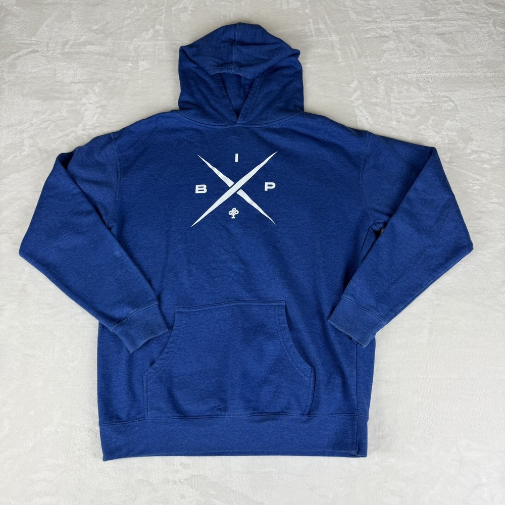 IBP Hooded Sweatshirt Youth XL Blue YouTube Influencers Ireland Boys Pullover